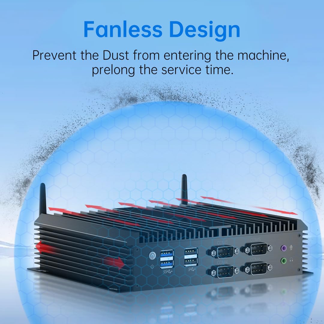 Amazon.co.jp: Mavslolyファンレス ミニPC Core i7-1165G7/ 8G RAM